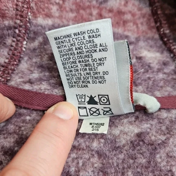 Avalanche Womens Fair Isle Full Zip Hooded Cozy Sweater Jacket, Size Large - Picture 7 of 8